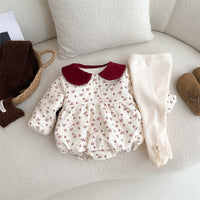 Red Bows Romper