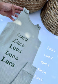 Personalised Animal Dungarees