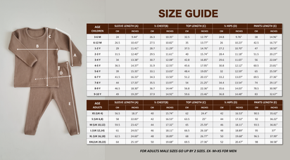 Adult Unisex Ribbed Loungewear and Matching Pajamas/Pyjamas (Claret Red)