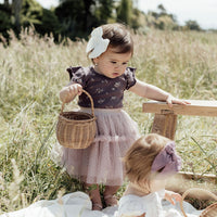 Purple Nordic Floral Mix and Match Sets - Organic Cotton