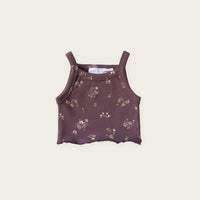 Purple Nordic Floral Mix and Match Sets - Organic Cotton