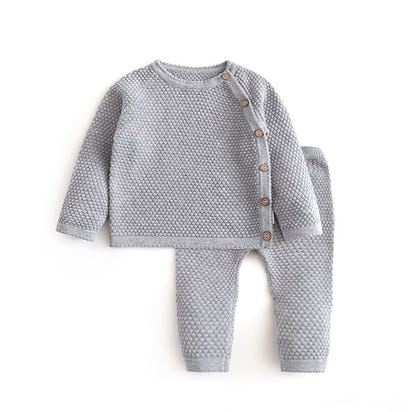 2 Piece Infant Knitted Set for Autumn/Winter (3 colours)