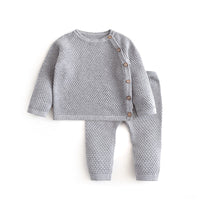 2 Piece Infant Knitted Set for Autumn/Winter (3 colours)