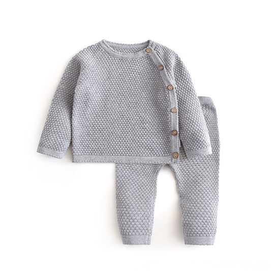 2 Piece Infant Knitted Set for Autumn/Winter (3 colours)