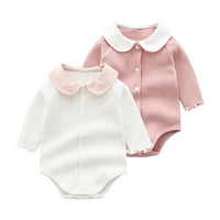 Baby Girl Peter Pan Collar Romper