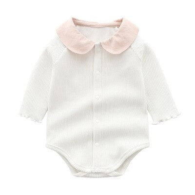 Baby Girl Peter Pan Collar Romper