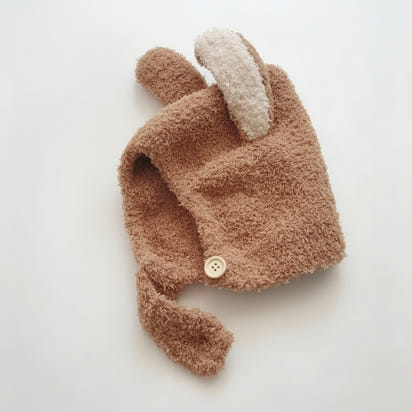 Warm Baby Rabbit Ears Hat