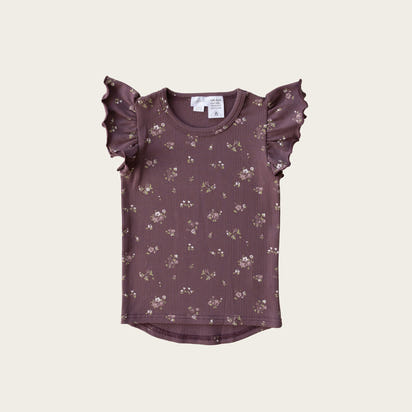 Purple Nordic Floral Mix and Match Sets - Organic Cotton