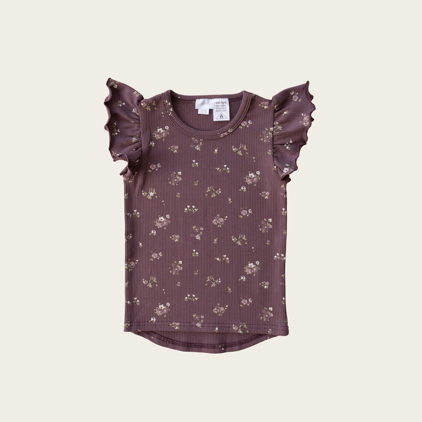 Purple Nordic Floral Mix and Match Sets - Organic Cotton