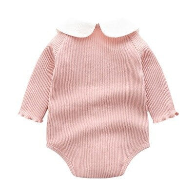 Baby Girl Peter Pan Collar Romper