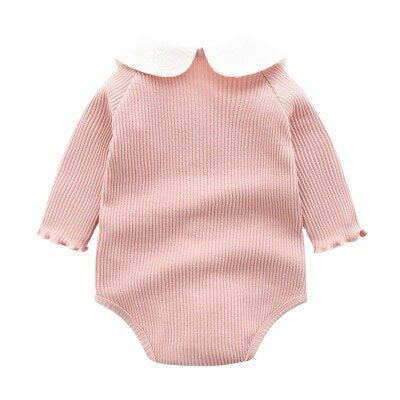 Baby Girl Peter Pan Collar Romper