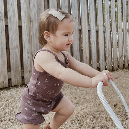 Purple Nordic Floral Mix and Match Sets - Organic Cotton