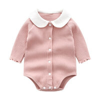 Baby Girl Peter Pan Collar Romper