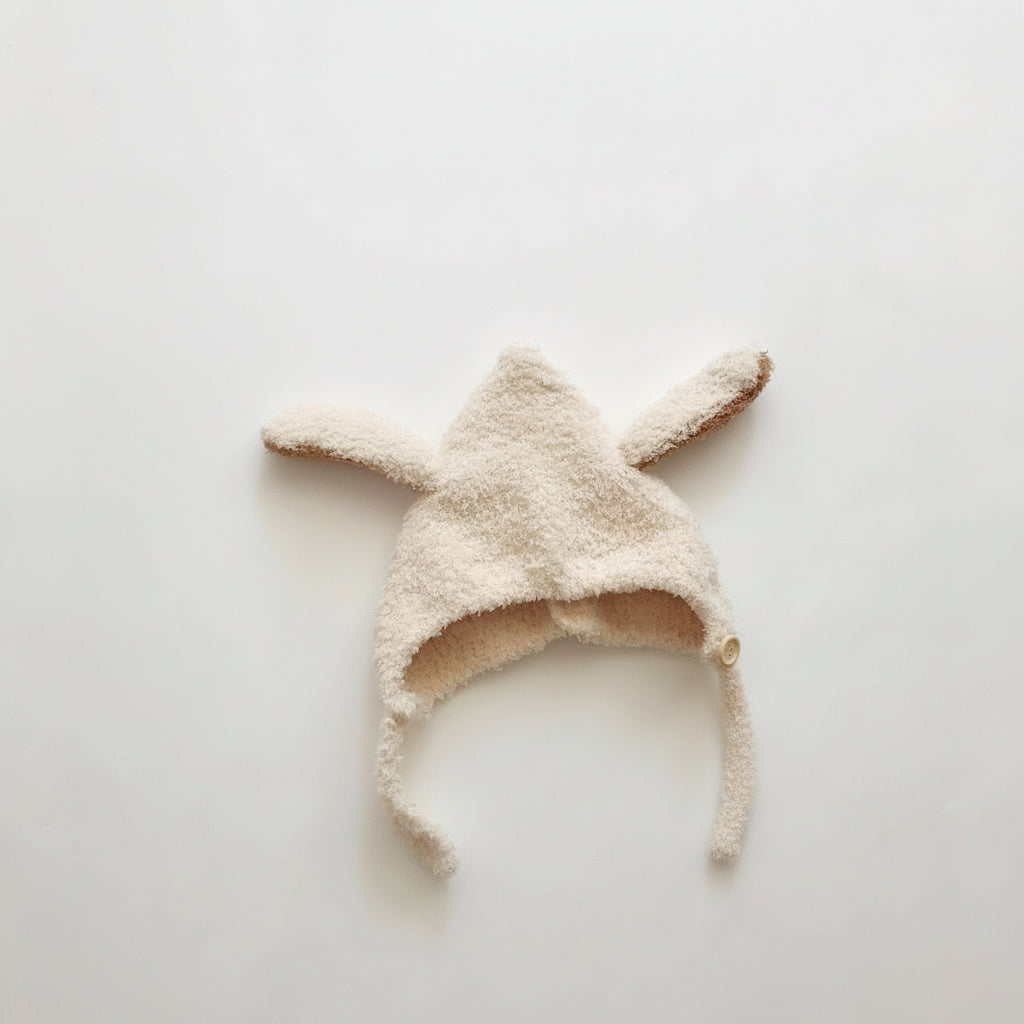 Warm Baby Rabbit Ears Hat