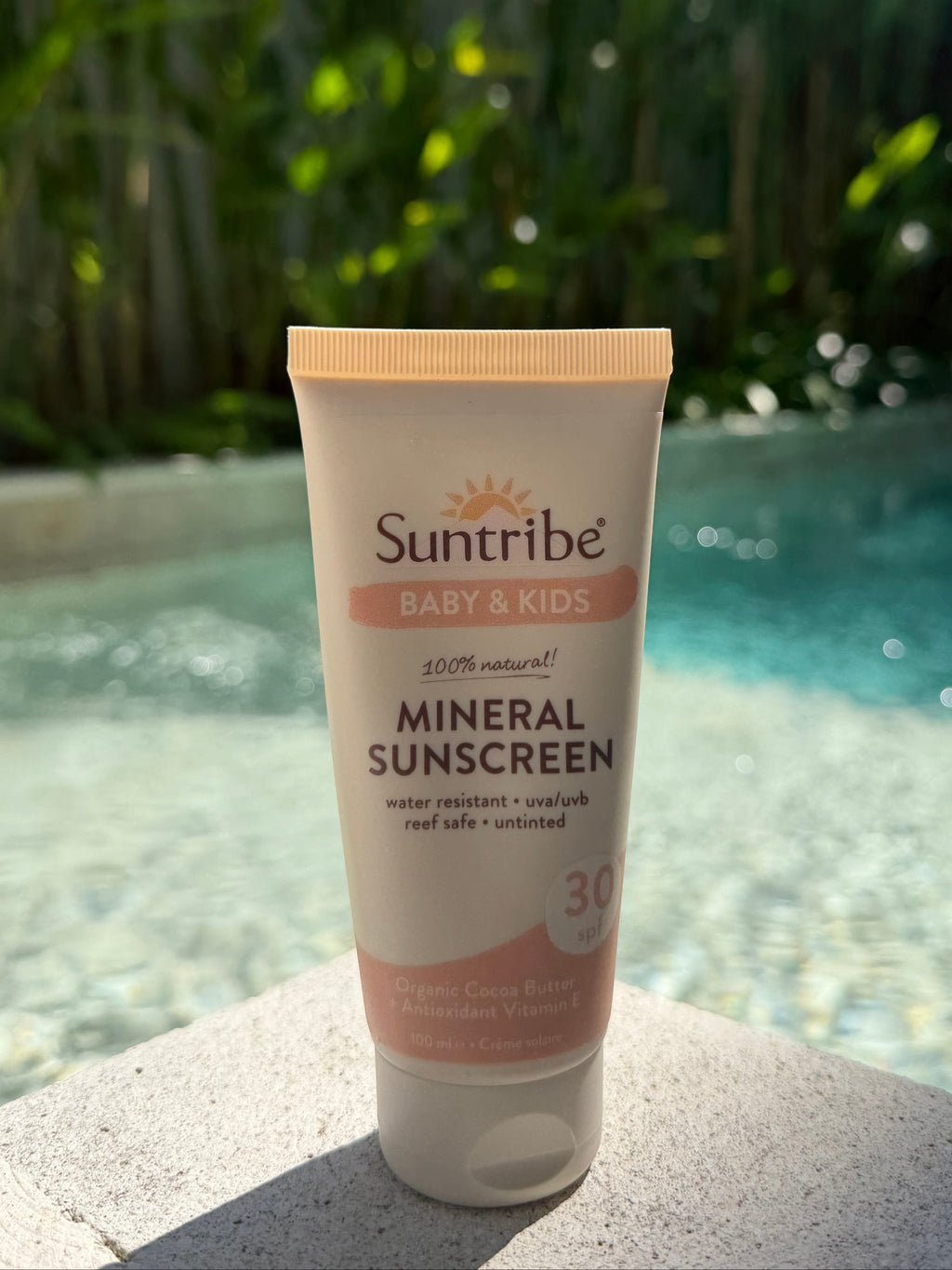 Suntribe Baby & Kids Organic Mineral Sunscreen SPF 30