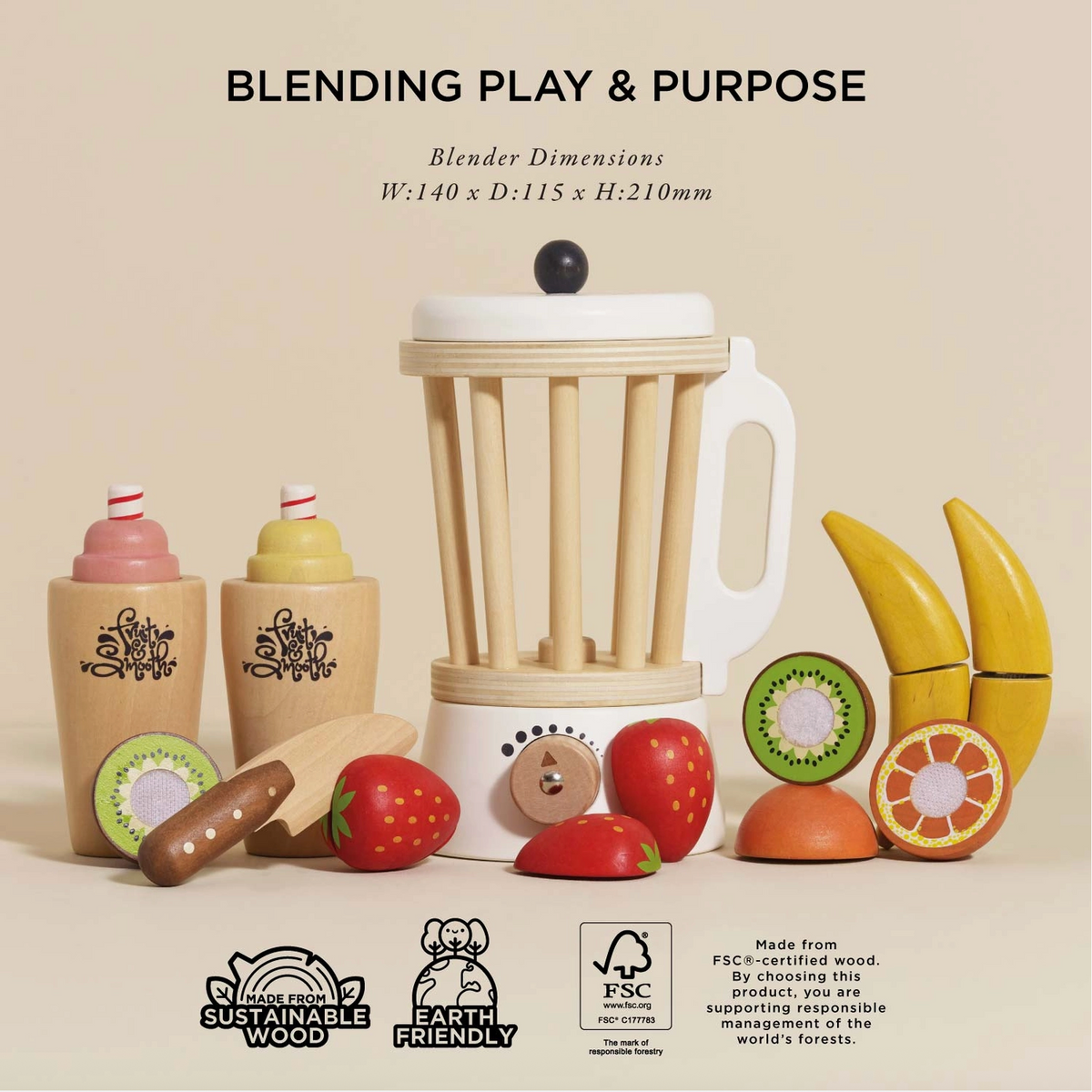 Fruit & Smoothie Blender Set
