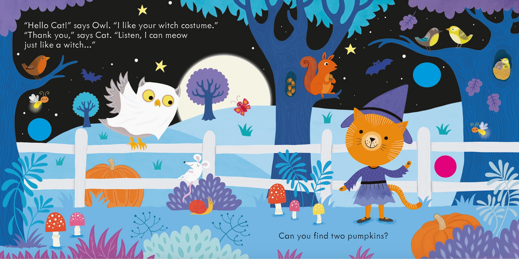 Halloween Sound Book – Board Book For Ages 1-2
