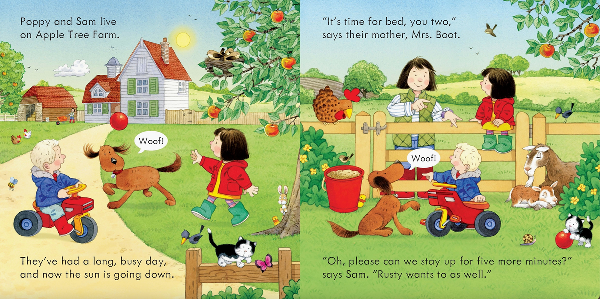 Poppy and Sam's Bedtime – Board Book