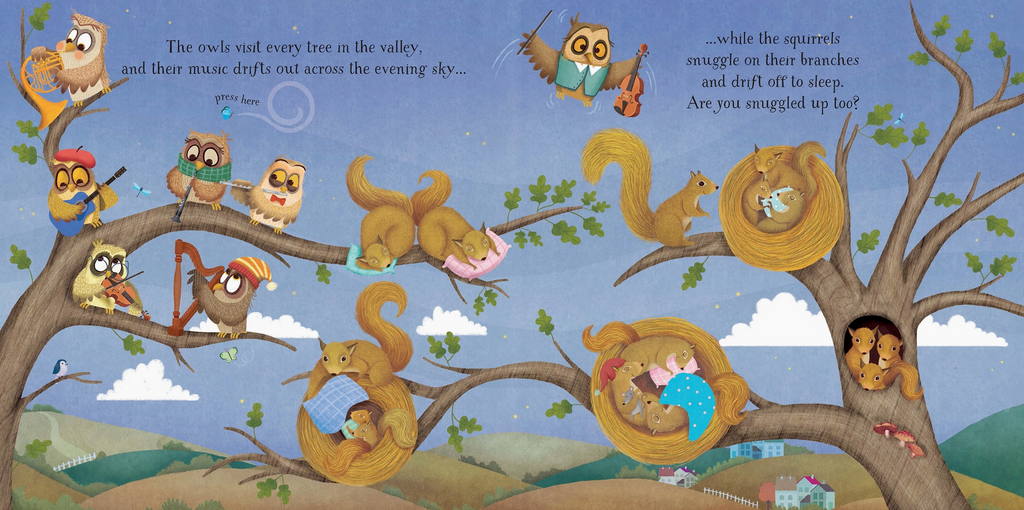 Baby's Bedtime Music Book – Board Book For Ages 0-1