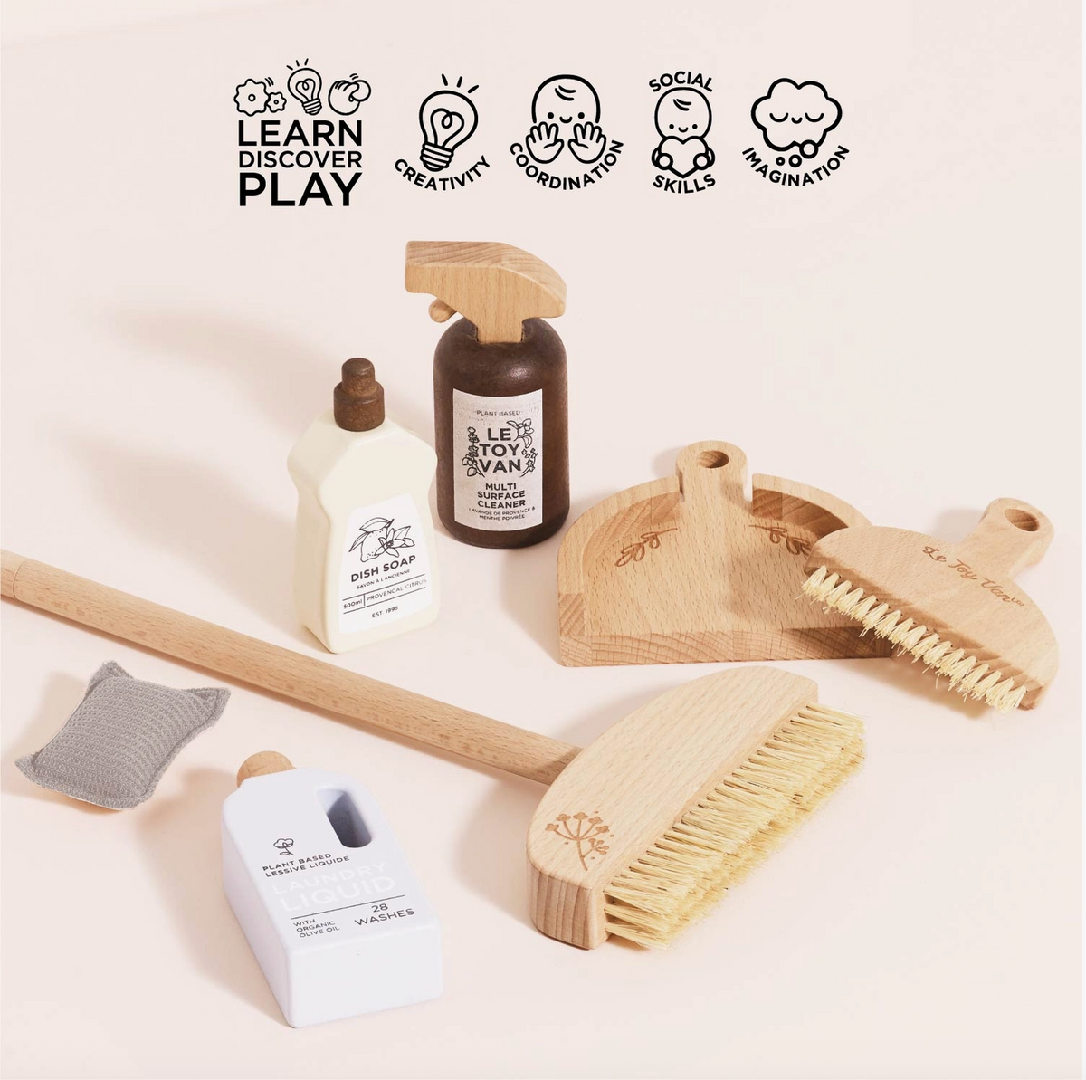 Eco-Friendly Cleaning Toy Set