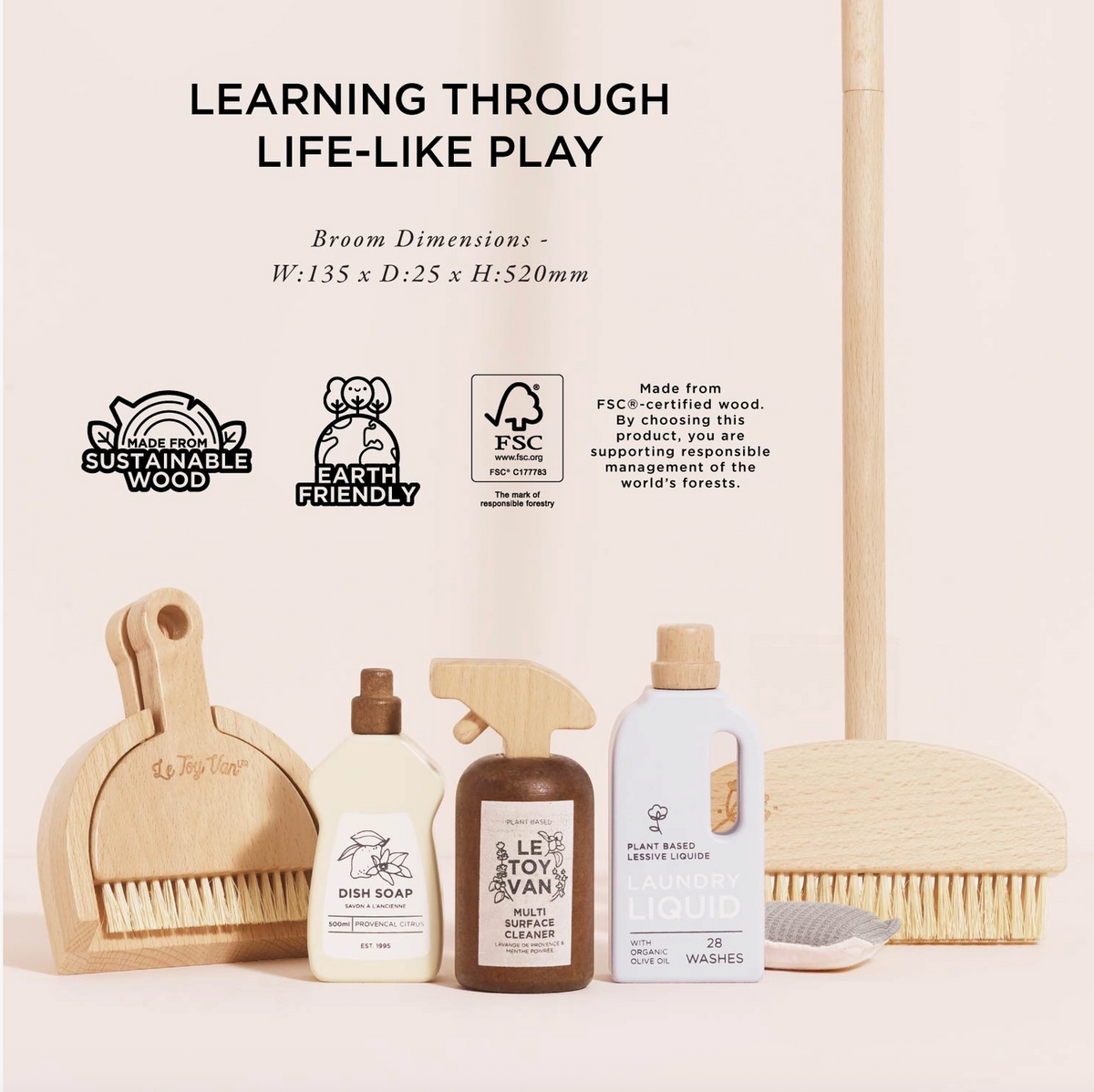 Eco-Friendly Cleaning Toy Set