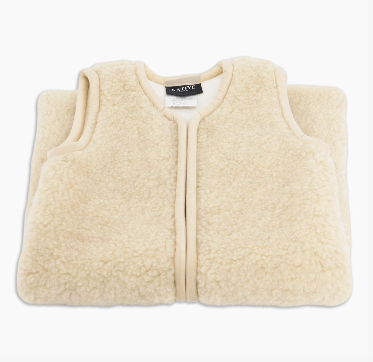 Beige Baby Wool Sleepbag