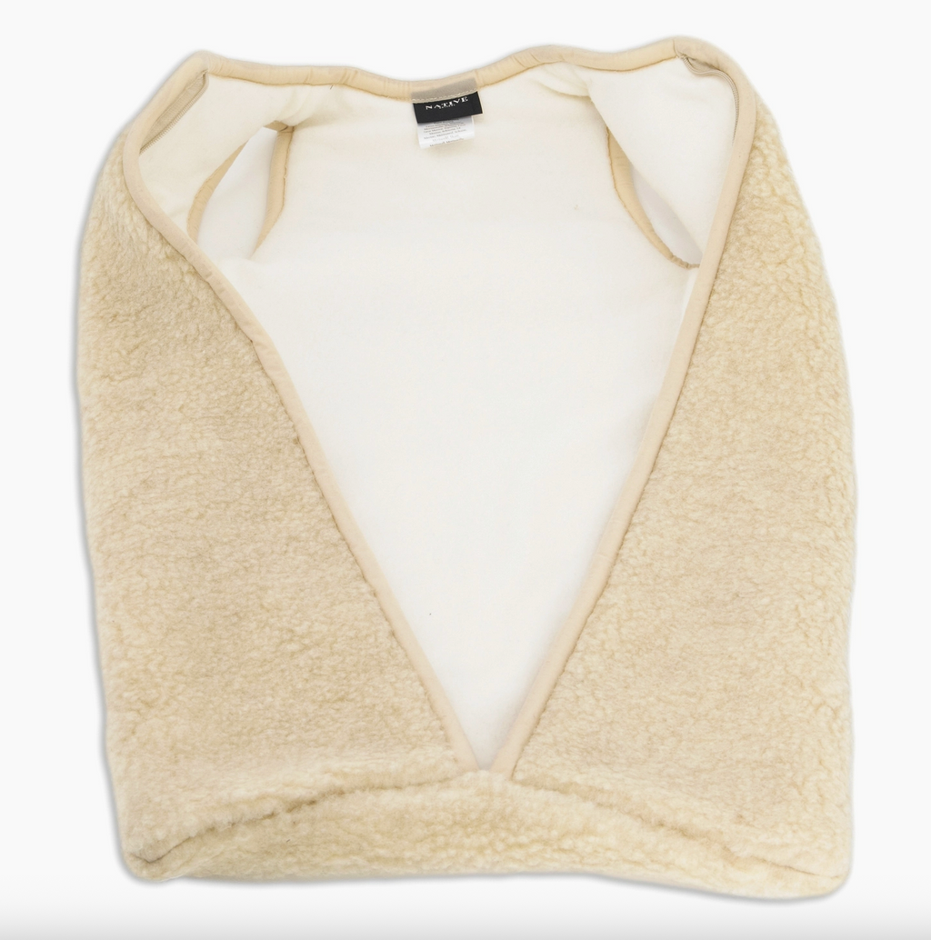 Beige Baby Wool Sleepbag