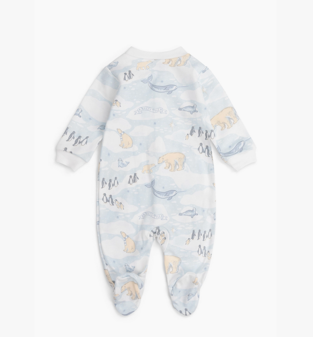 Sleepy Doe | Baby Sleepsuit | Arctic