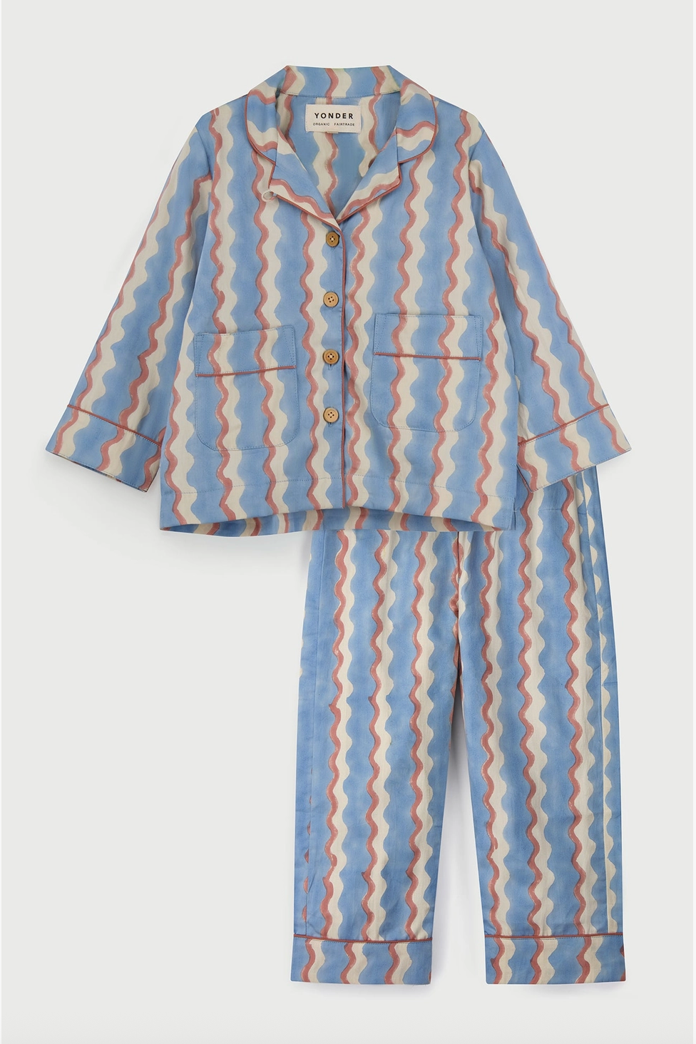 YONDER | Unisex Kids' Pyjama Set | Wiggle | Sky