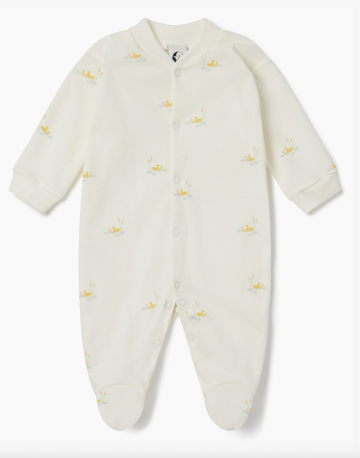 Sleepy Doe | 100% Organic Cotton Baby Sleepsuit | Duckling