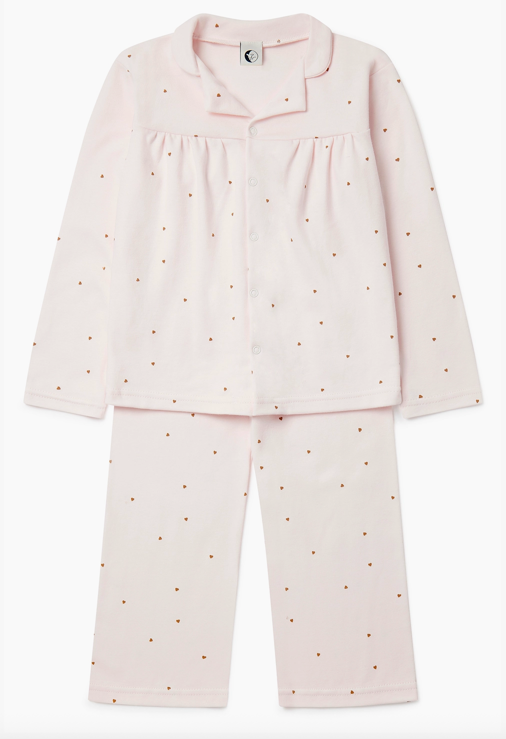 Sleepy Doe | Girls Blouse & Wide Trouser Set | Tiny Hearts