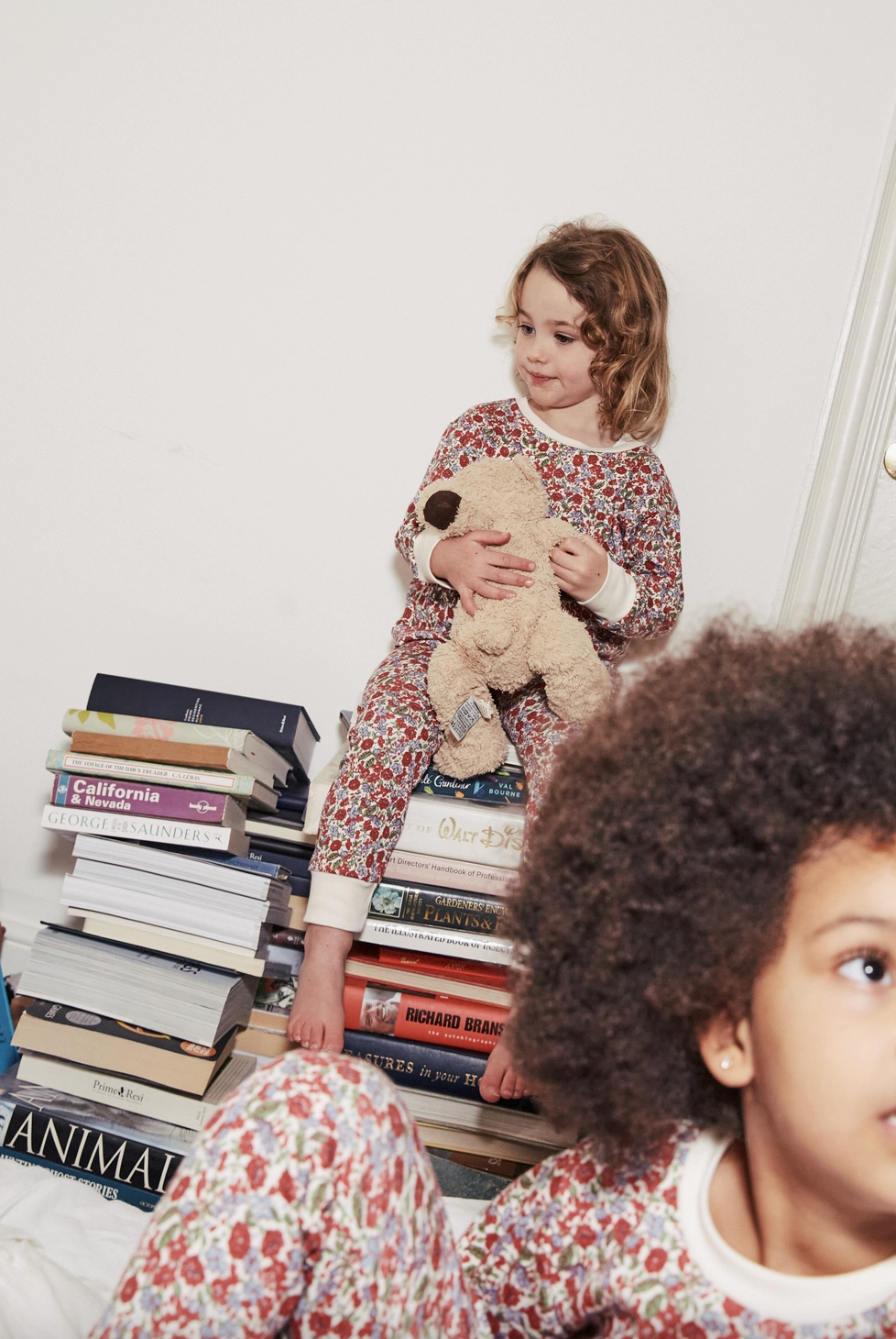 Sleepy Doe | Kids Classic Set | Red Floral