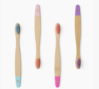 Children's Bamboo Toothbrushes (FSC 100%) - 4 Pack