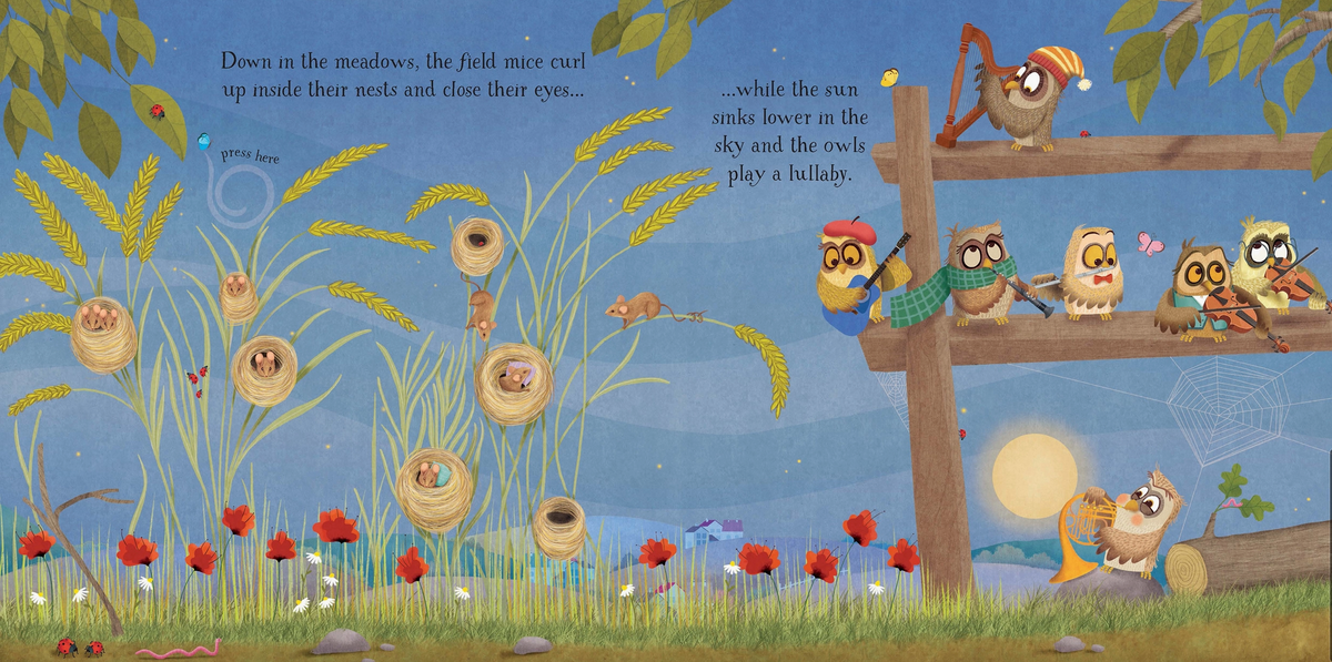 Baby's Bedtime Music Book – Board Book For Ages 0-1
