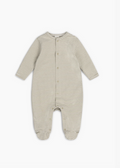 Sleepy Doe | Striped Baby Sleepsuit
