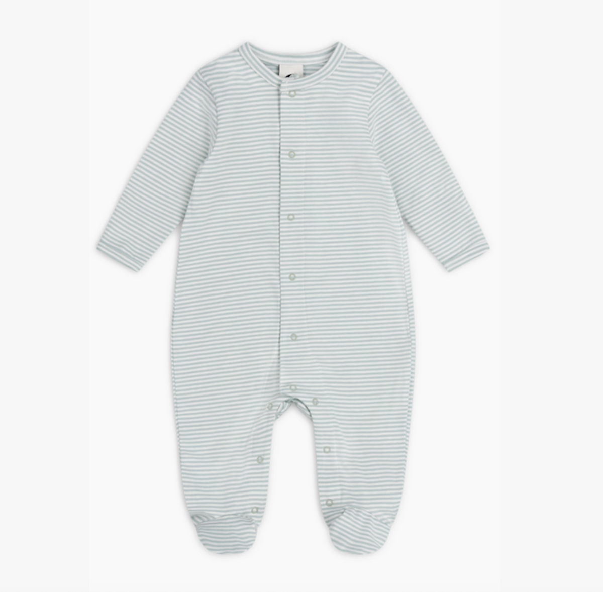 Sleepy Doe | Striped Baby Sleepsuit