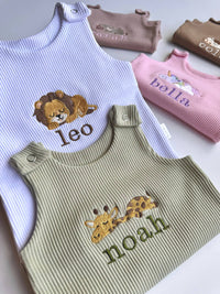 Personalised Animal Dungarees