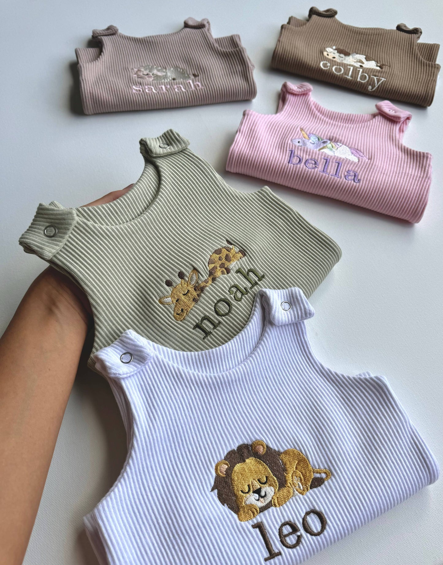 Personalised Animal Dungarees