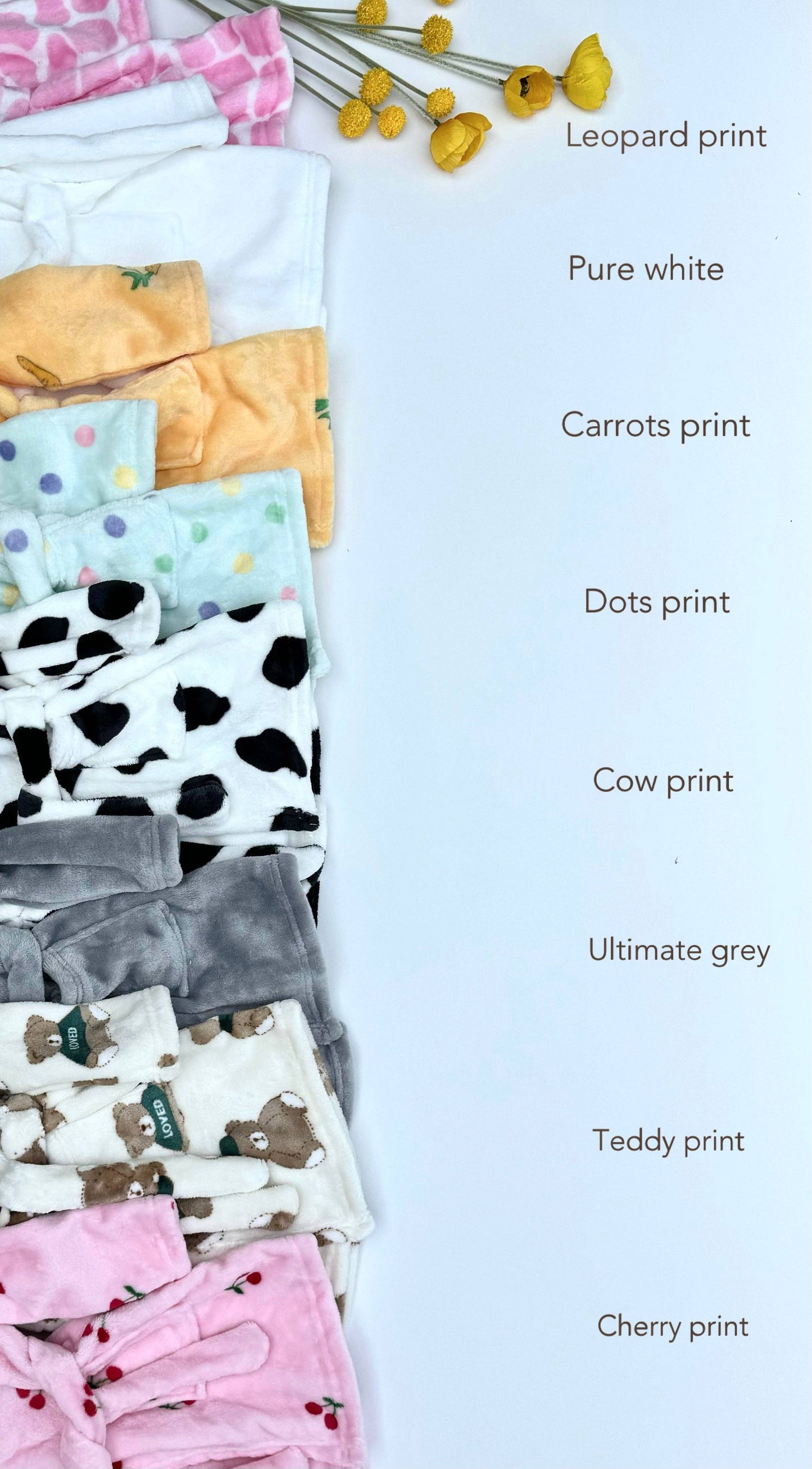 Personalised Embroidered Baby Robe