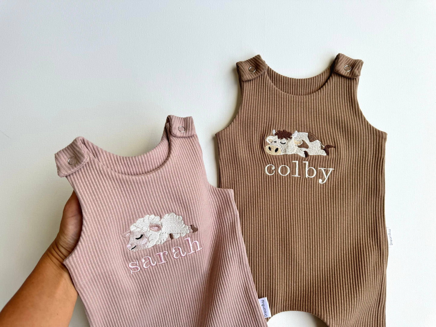 Personalised Animal Dungarees
