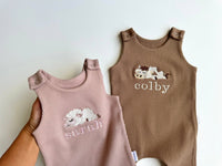Personalised Animal Dungarees